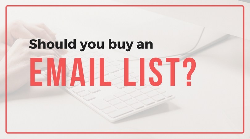 Buying email lists for marketing purposes | Email List